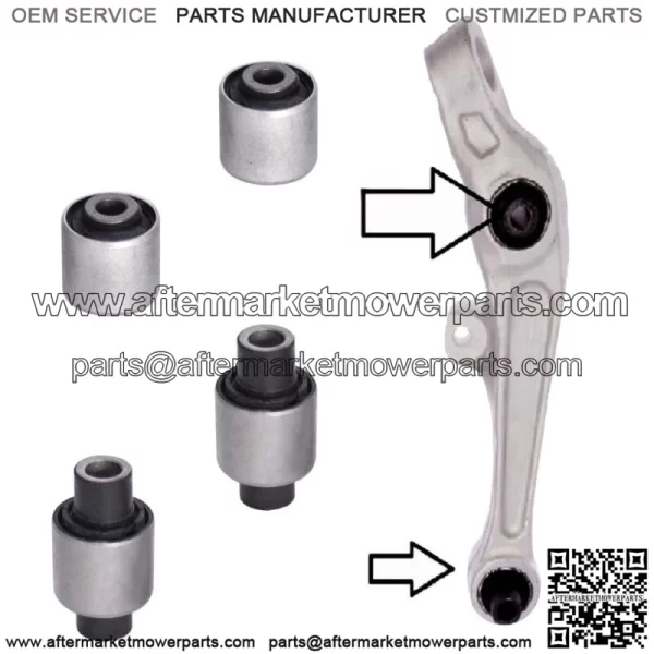 For 2003-2009 Nisson 350Z Set Of 4 Front Lower Control Arm Bushing - Image 3