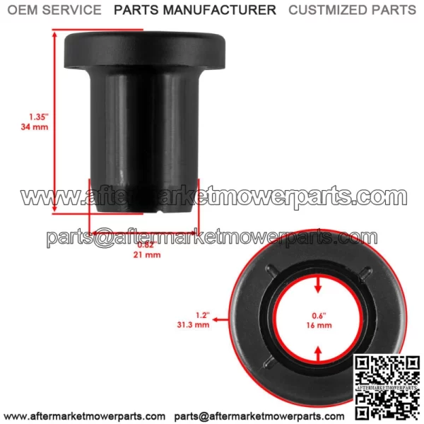 Front A-Arm Short Bushings for Polaris Ranger 500 4X4 EFI 2005-2008 2011-2013 - Image 2