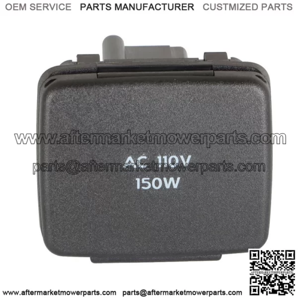 Center Rear AC Power Outlet Socket Plug 110V 150W For 2011 12-16 Ford Lincoln - Image 3