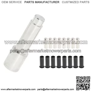 Door Hinge Pin Liners Bushings Replacement Kit Fit For 2007-18 Jeep Wrangler JK