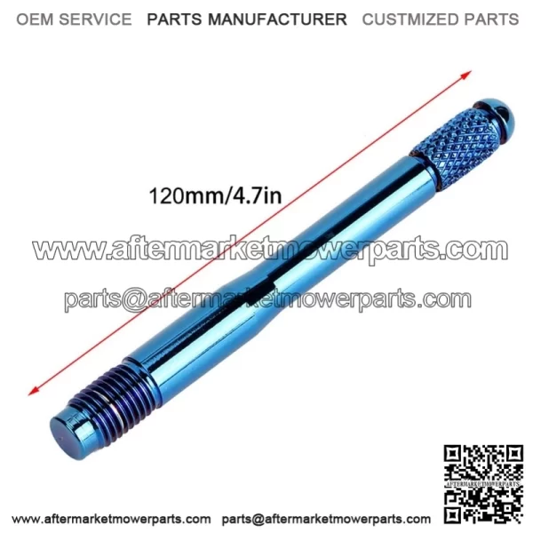 German car tire positioning pin M12*1.5# baked blue - Image 3