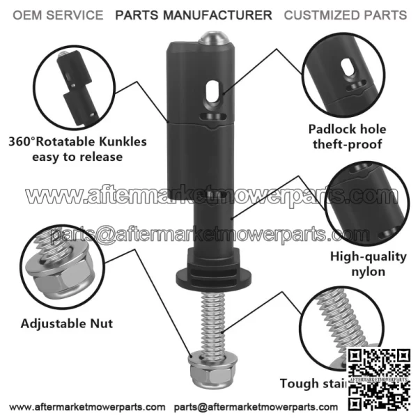 MaxTrax MKII Breakaway Plate Retention Pin - Image 2