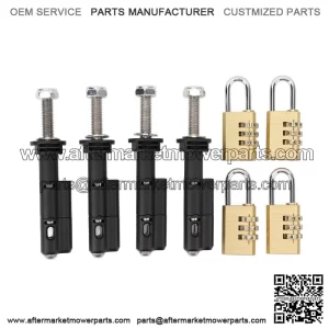 MaxTrax MKII Breakaway Plate Retention Pin with Combination Lock