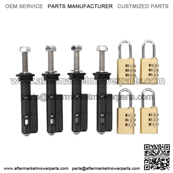 MaxTrax MKII Breakaway Plate Retention Pin with Combination Lock
