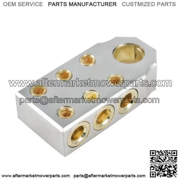 Pair of Sky High Car Audio SAE Top Post (6) 1/0 & 4 Gauge BATTERY TERMINAL Pair - Image 3