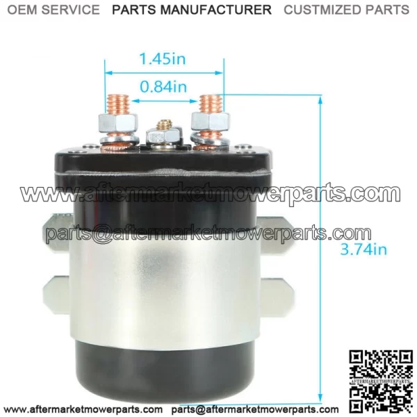 48V Starter Solenoid for 1995, 1996, 1997, 1998 & 1999 Club Car Electric Carts - Image 4