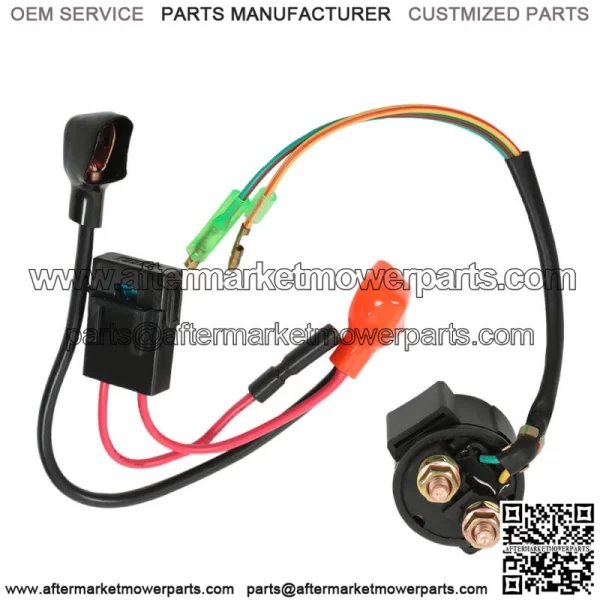Starter Relay Solenoid Positive Side Battery Cable For 1999-07 Honda TRX400EX - Image 4