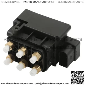 Air Suspension Compressor Pump Solenoid Valve for 03-15 Porsche Cayenne 3.0L3.2L