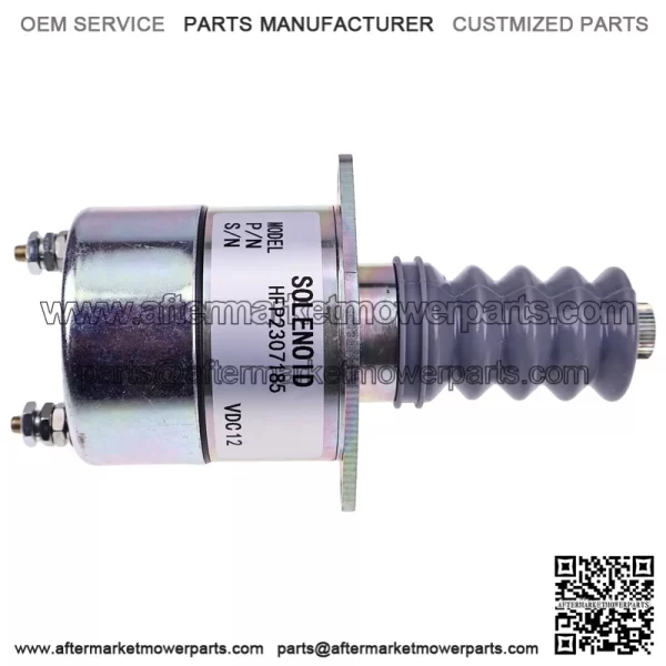 12V Fuel Shutoff Solenoid SA-1637-12 307-0628 For Onan Woodward