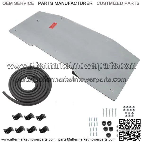 Rear Windshield Fit For 2023 Can-Am Defender HD10 4x4 XMR with Doors