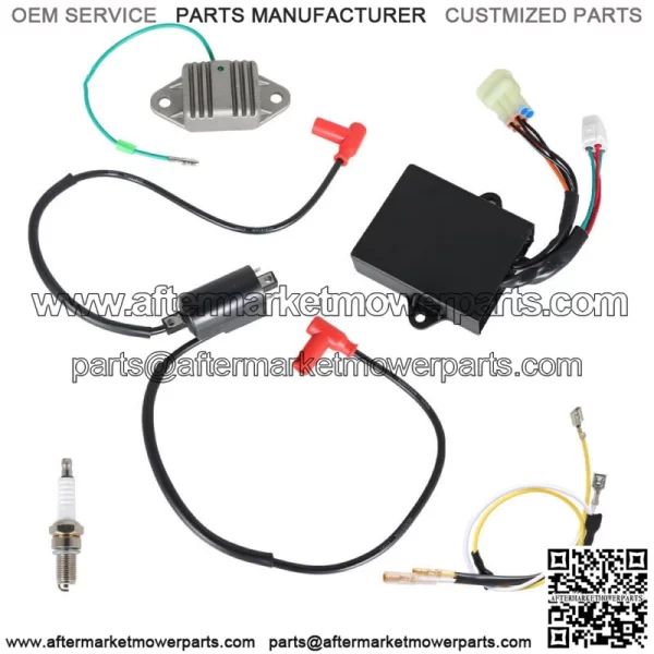 For BANSHEE 350 1997-2006 Ignition Coil Igniter CDI BOX Regulator Spark Plug Kit - Image 2