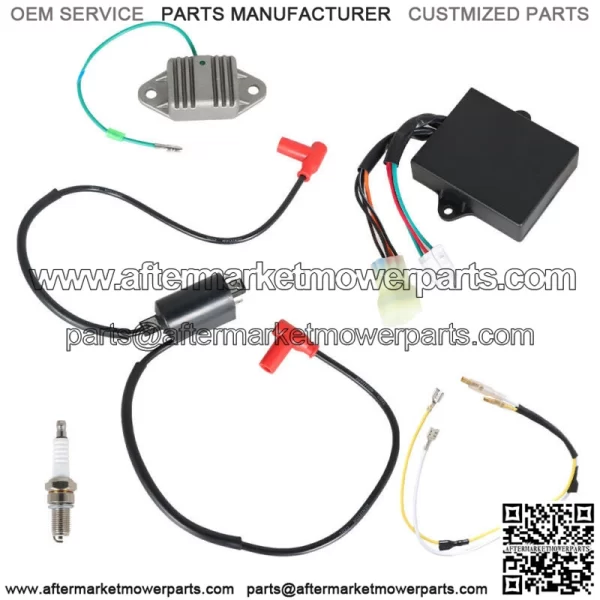 For BANSHEE 350 1997-2006 Ignition Coil Igniter CDI BOX Regulator Spark Plug Kit - Image 3