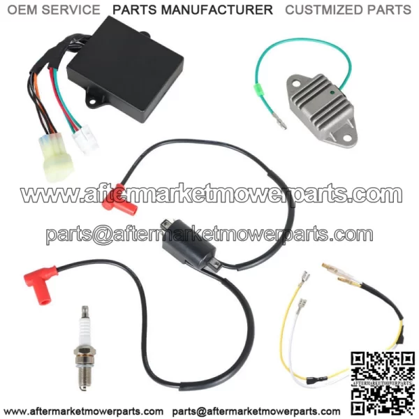 For BANSHEE 350 1997-2006 Ignition Coil Igniter CDI BOX Regulator Spark Plug Kit - Image 5