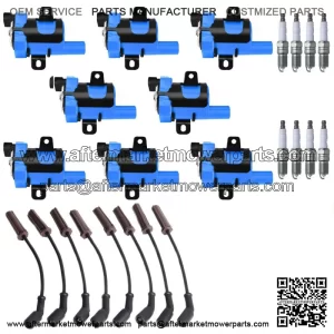 Performance Ignition Coil, Wireset & Platinum Spark Plug for GMC Yukon UF262 (For: More than one vehicle)