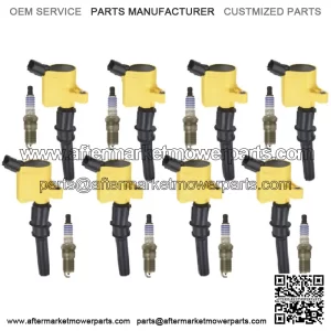 Heavy Duty Ignition Coil & SP479 Platinum Spark Plug For Ford F150 (For: More than one vehicle)