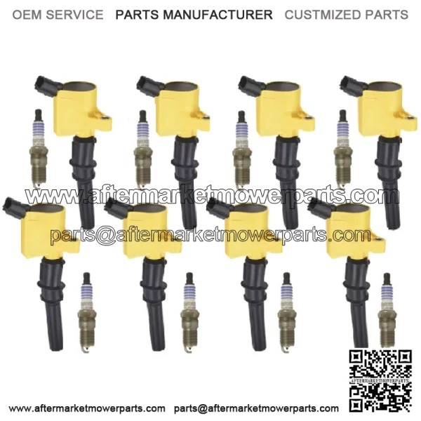 Heavy Duty Ignition Coil & SP479 Platinum Spark Plug For Ford F150 (For: More than one vehicle)