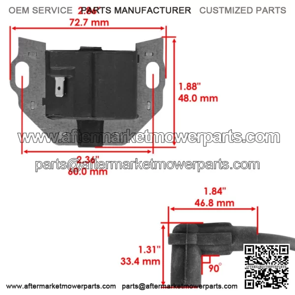 21171-7034 21171-7007 Ignition Coil For Kawasaki FH500V - Image 2