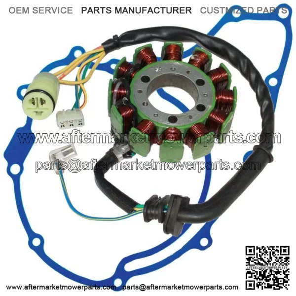 Stator & Gasket for Honda TRX300 TRX-300 Fourtrax 300 1992 1993-2000 **12 POL** For: Honda