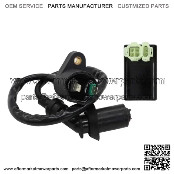 ATV Ignition Coil & CDI Box 88-99 Fit For Honda TRX300 Fourtrax 300 TRX300FW 2X4 For: Honda