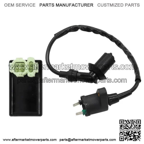 CDI Box & Ignition Coil for Honda TRX300 Fourtrax 300 TRX300FW 2X4 1988-1999 ATV For: Honda - Image 3