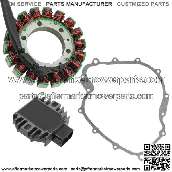 Stator & Regulator Rectifier for Yamaha Rhino 660 YXR660 2004-2007 With Gasket (For: 2006 Yamaha Rhino 660) - Image 4