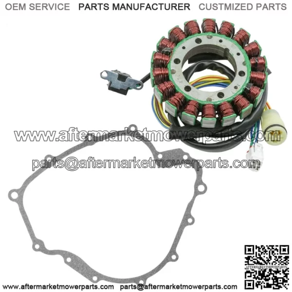 Stator & Gasket for Yamaha Rhino 660 YXR660F 2004 2005 2006 2007 Atv New (For: 2006 Yamaha Rhino 660)