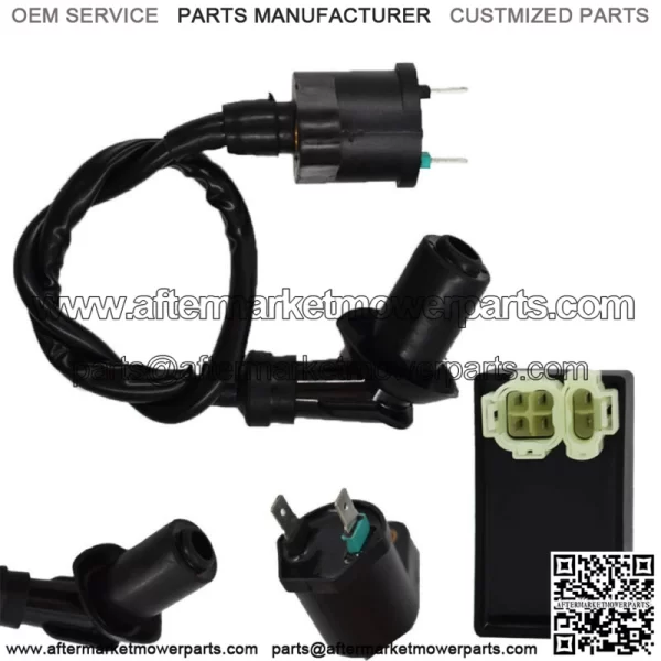 CDI Box + Ignition Coil For Honda FourTrax 300 TRX300 TRX 300 TRX300FW 1988-1992 - Image 2