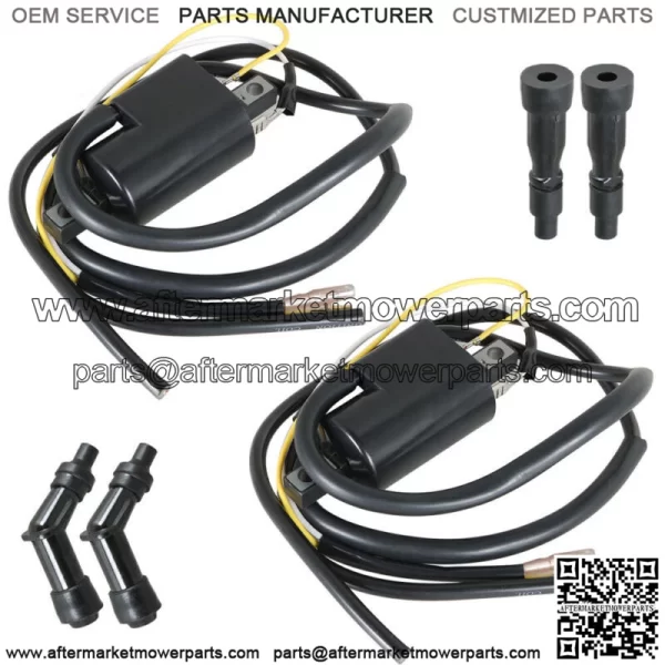 For Honda 750 Four CB750 CB750A F/K 1969-1978 Ignition Coils & Spark Plug Caps
