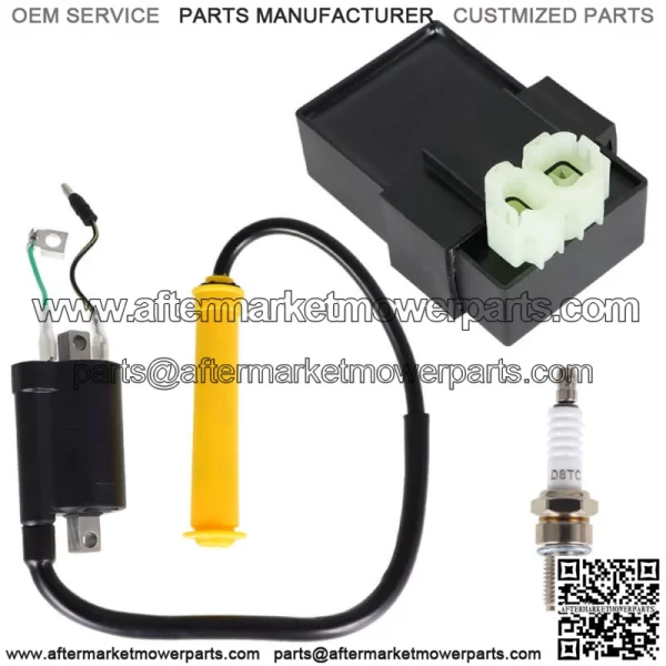 For Honda TRX400EX Sportrax 400 2x4 1999-2004 ATV Ignition Coil Spark Plug CDI - Image 2