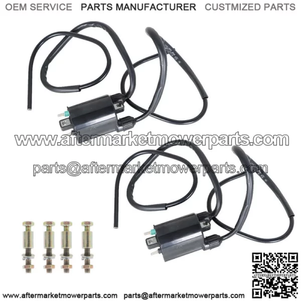 Front and Rear Ignition Coils for Kawasaki VN1500 Vulcan 1500 1996-2008 NEW