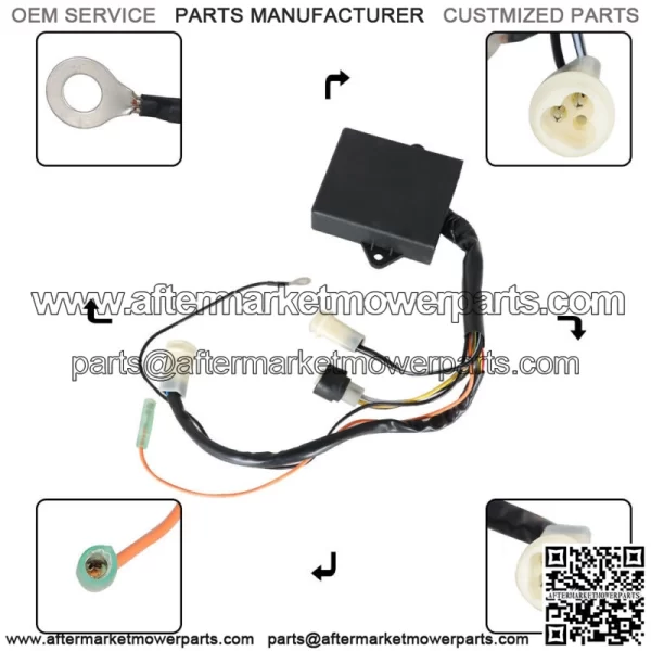 Ignition Coil Spark Plug CDI Box For Yamaha Big Bear 350 YFM350FW 4x4 1990-1994 - Image 3