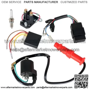 Ignition Coil CDI Relay Regulator & Spark Plug For Polaris Sportsman 500 1996-01