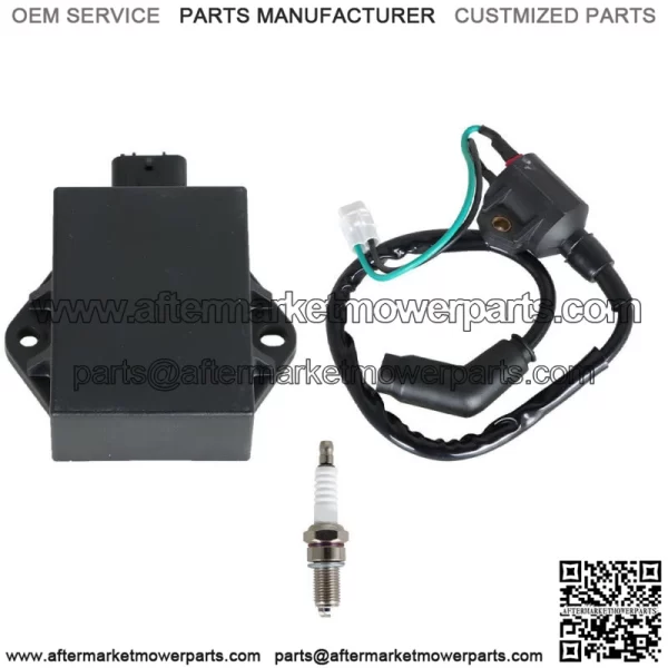 For Polaris Sportsman HAWKEYE 300 2008-2011 New CDI BOX Ignition Coil Spark Plug - Image 2