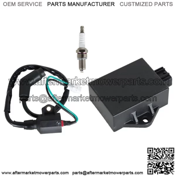 For Polaris Sportsman HAWKEYE 300 2008-2011 New CDI BOX Ignition Coil Spark Plug - Image 3
