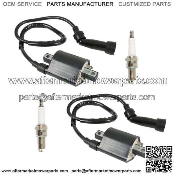 For Suzuki INTRUDER VS1400 1987-2009 VL1500 98-04 2 x Ignition Coil & Spark Plug - Image 2