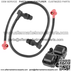 Fits Polaris Ranger XP 800 Ignition Coil w/ Spark Plug Wire 52, 59.3 cm 4x4 2012