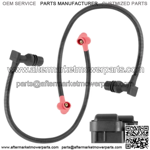Fits Polaris Ranger XP 800 Ignition Coil w/ Spark Plug Wire 52, 59.3 cm 4x4 2012 - Image 4