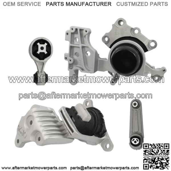 For 2014-2016 Nissan Rogue 2.5L Engine - Auto Transmission 4pc Motor Mount Kit