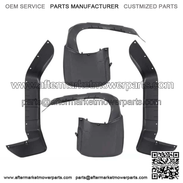 4X Fender Flaps Flare Mud Guard Fit For 96-00 Honda FourTrax 300 TRX300/TRX300FW For: Honda - Image 3