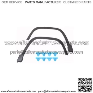 2Pcs Front Left & Right Fender Flares Set For Jeep Cherokee 2014-2017 CH1291111