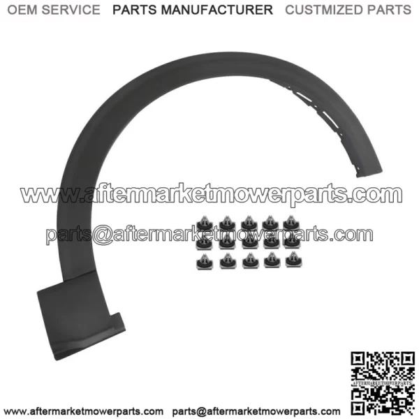 Front Right Fender Flares For 2020-2021 Ford Explorer LB5Z16039AA Black - Image 2