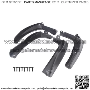 4pcs Front & Rear LH RH Splash Guards Mud Flaps For Toyota Highlander 2014-2019