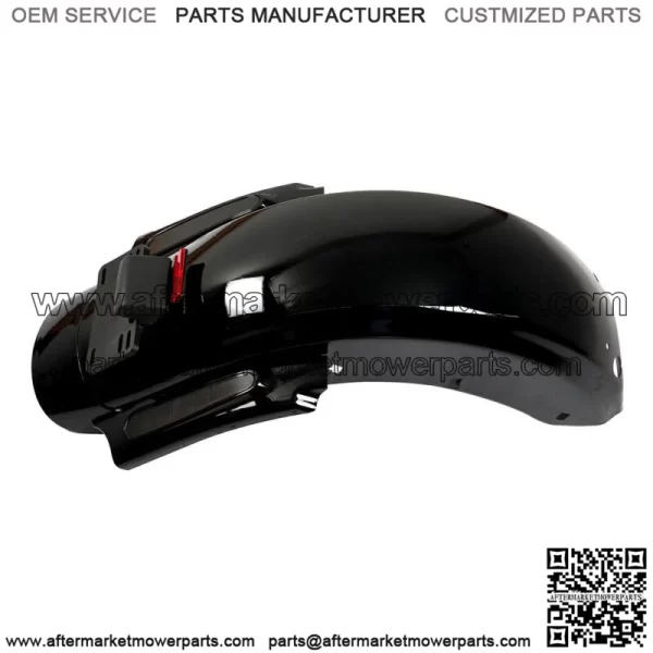 For 2009-2013 Touring Road King Street Glide CVO Style Rear Fender System W/LED - Image 2