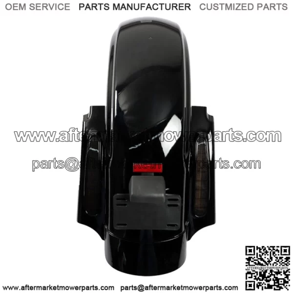 For 2009-2013 Touring Road King Street Glide CVO Style Rear Fender System W/LED - Image 3