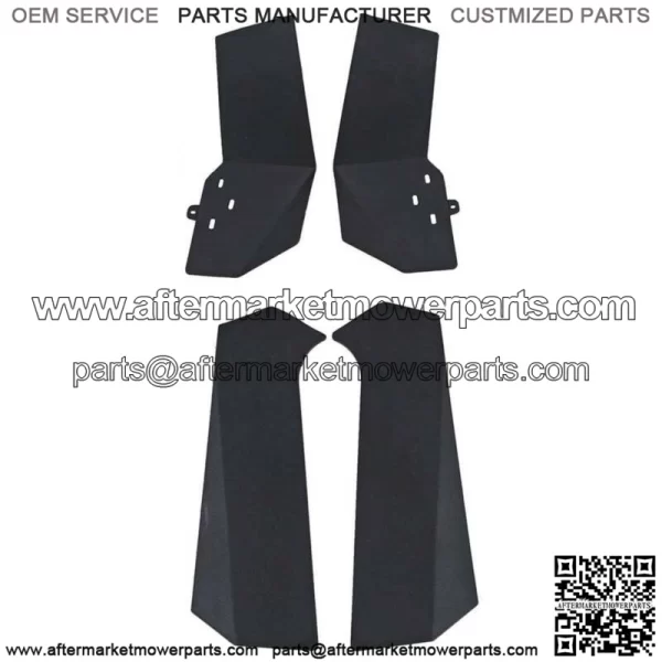 Simplified UTV Mud Flaps Fender Flares for Polaris RZR XP 1000 XP 4 1000 Turbo (For: Polaris) - Image 4