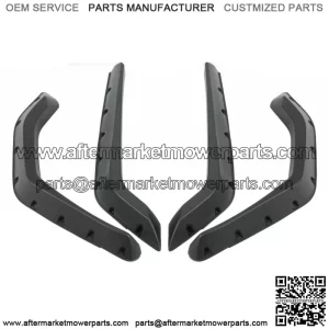 Set Of 4PCS PP Fender Flares For Polaris RZR 800 / 4 800 / 800 S 2008-10 Snap On (For: Polaris)