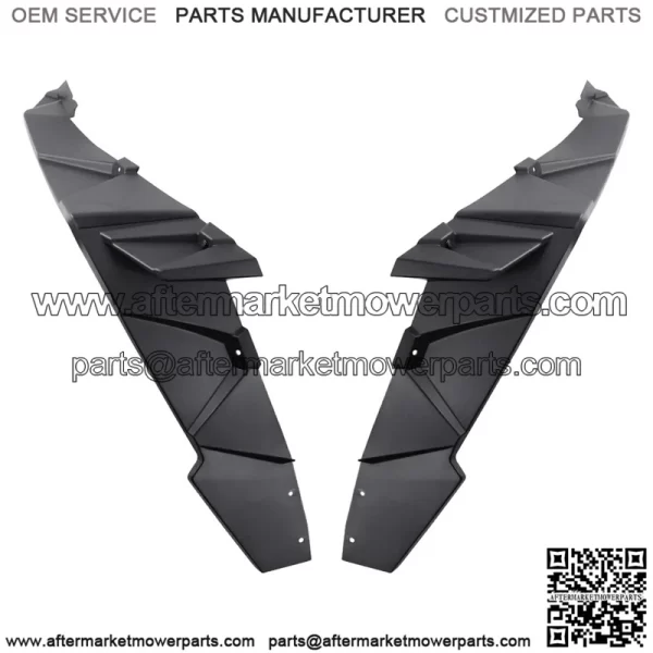 4pcs Rear XXL Extended Fender Flares Compatible with Polaris RZR 1000 2014-2023 (For: Polaris)
