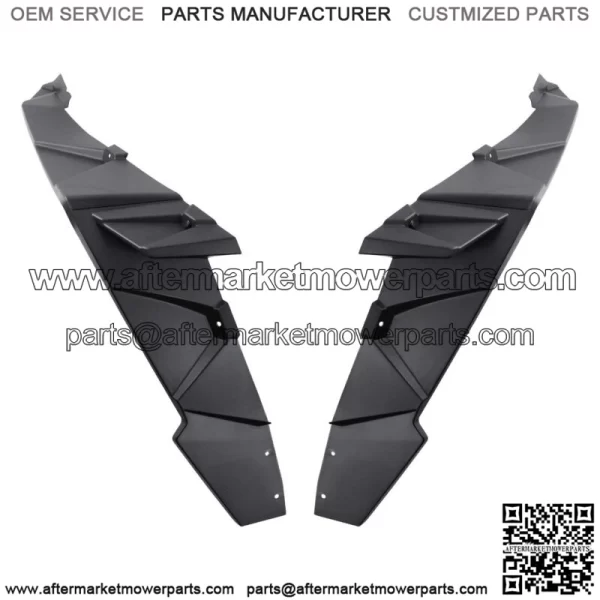 4pcs Rear XXL Extended Fender Flares Compatible with Polaris RZR 1000 2014-2023 (For: Polaris) - Image 3