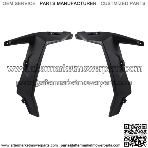 2pcs Front XXL Extended Fender Flares Compatible with Polaris RZR 1000 2014-2023 (For: Polaris)