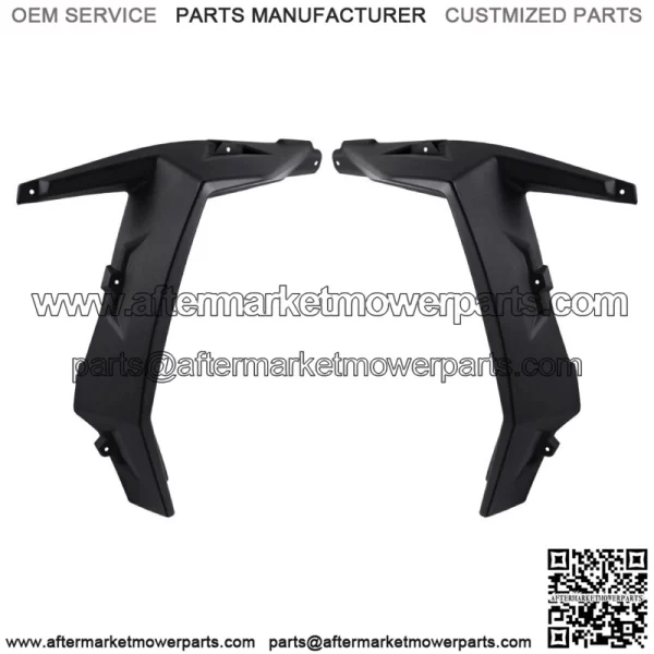 2pcs Front XXL Extended Fender Flares Compatible with Polaris RZR 1000 2014-2023 (For: Polaris) - Image 3